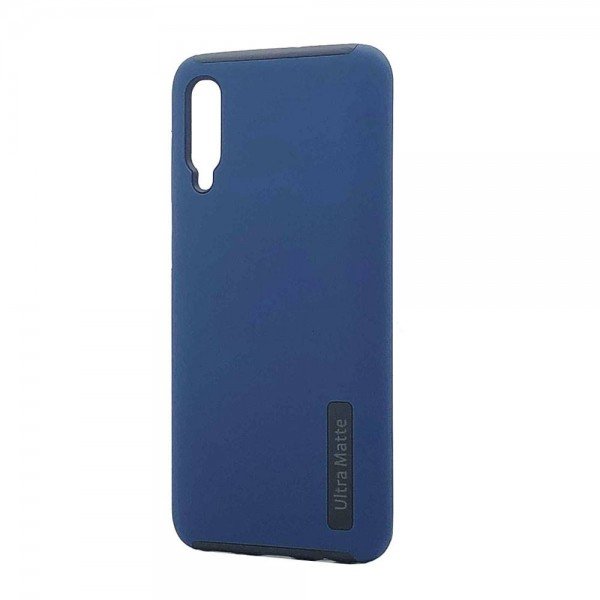 Wholesale Samsung Galaxy A30S, A50, A505 Ultra Matte Armor Hybrid Case (Navy Blue)